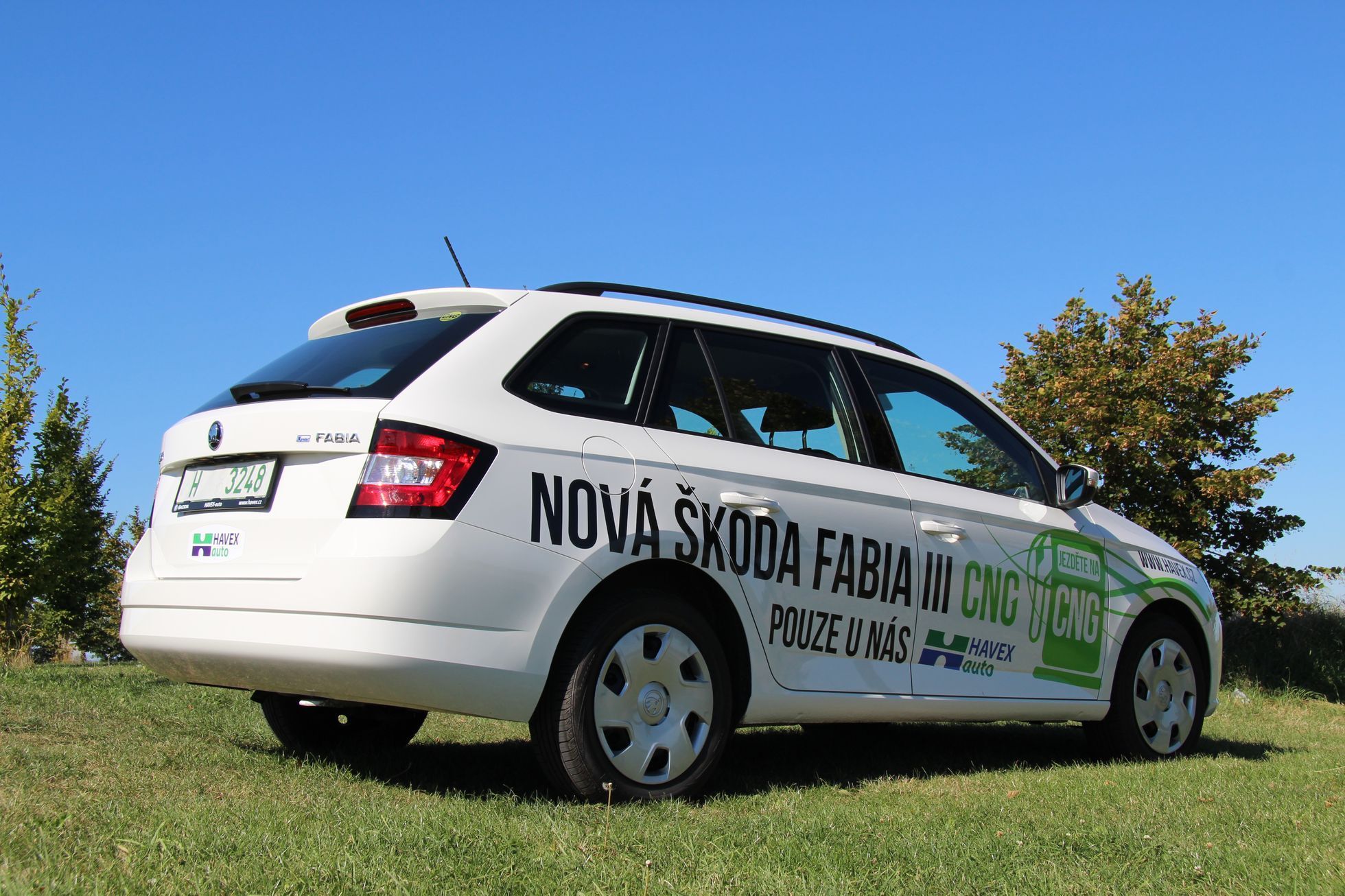 Škoda Fabia Combi CNG - zadobok