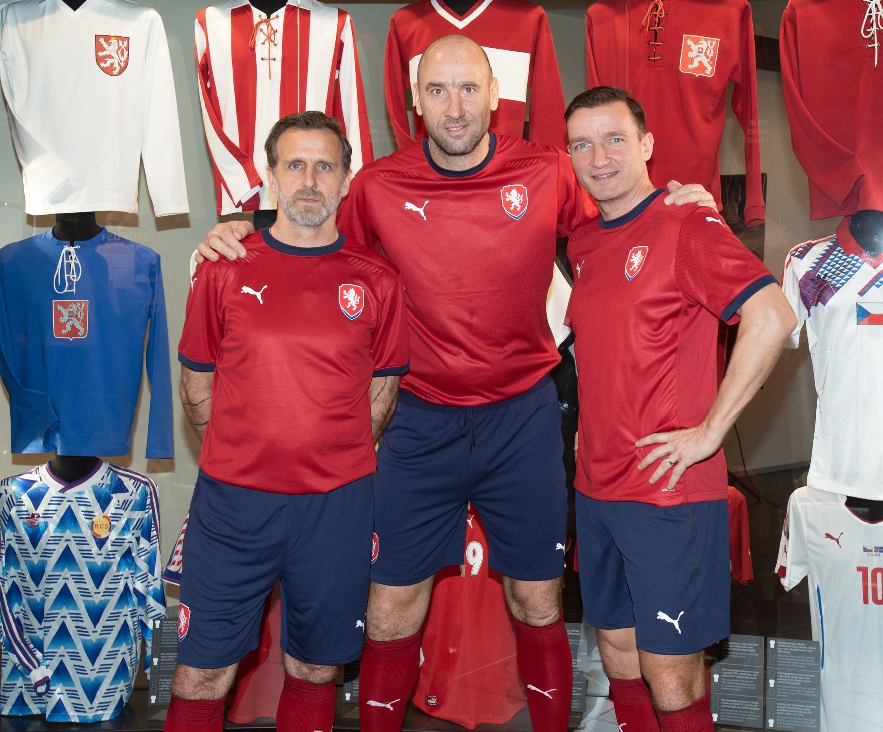 Nové domácí dresy české fotbalové reprezentace (2020)