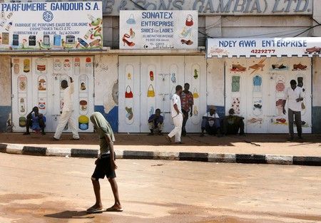 Obchody v Banjulu