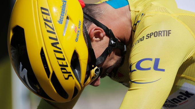 Julian Alaphilippe v páté etapě Tour de France