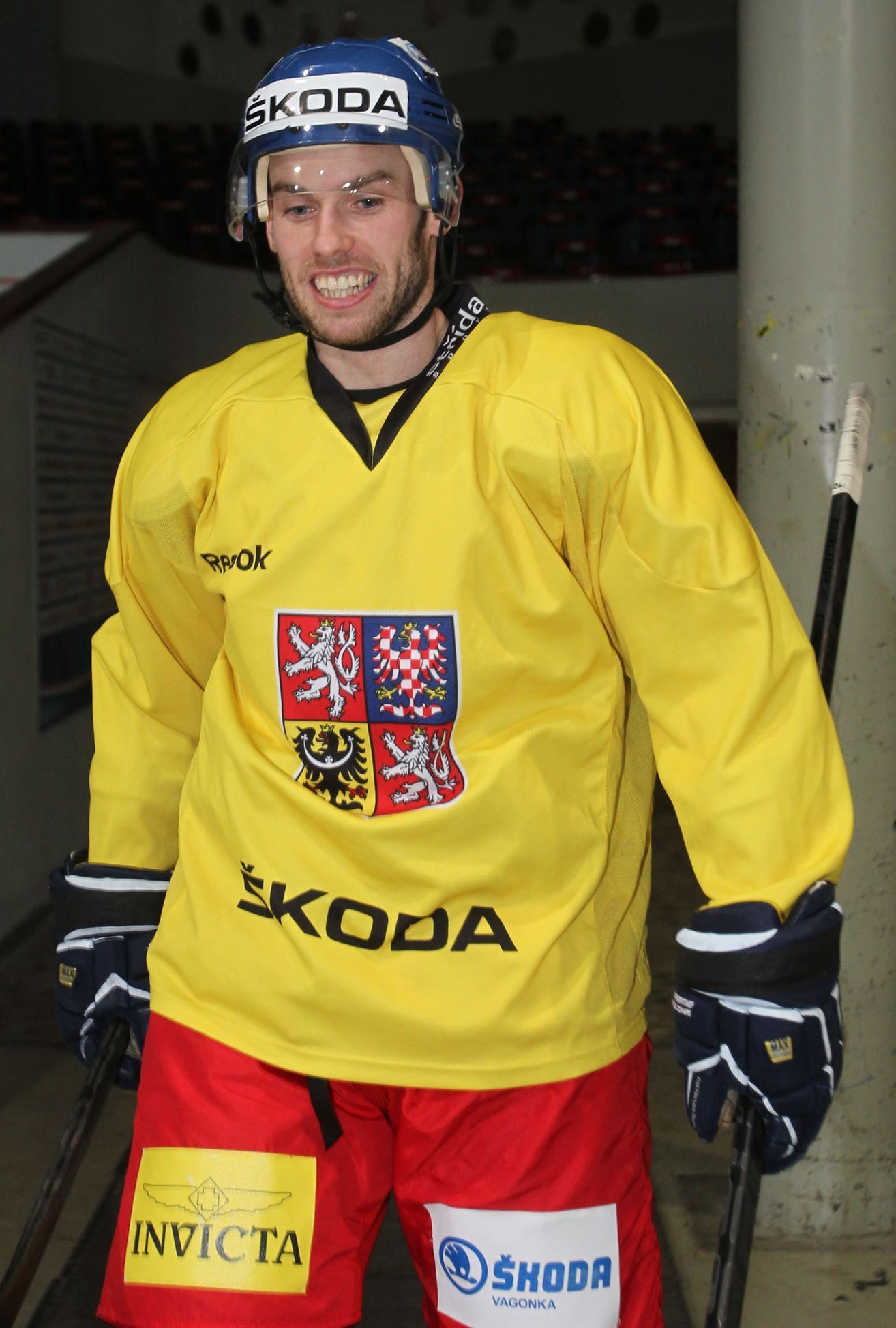 Trénink hokejové reprezenatace: Vladimír Svačina
