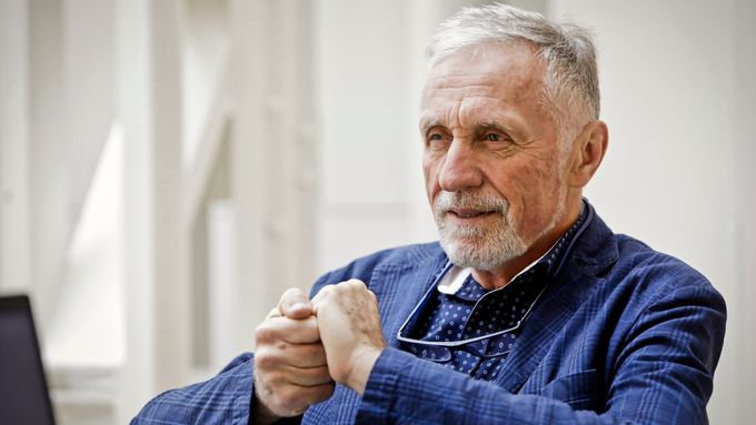 Expremiér Mirek Topolánek na snímku z roku 2023.