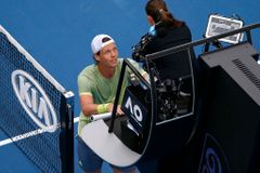 Skvělý Berdych. Nastartovala ho hádka s rozhodčí a pořadatelem, odskákal to Argentinec Del Potro