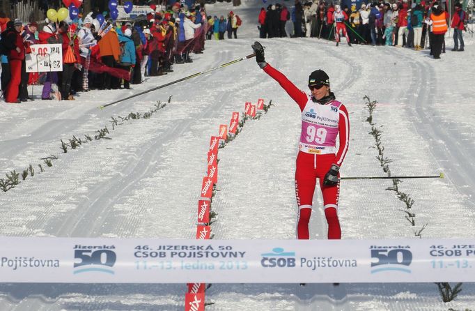 Závod žen se stal kořistí ukrajinské běžkyně Valentiny Ševčenkové.