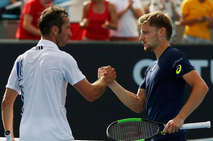 Australian Open, den čtvrtý (Radek Štěpánek a David Goffin)