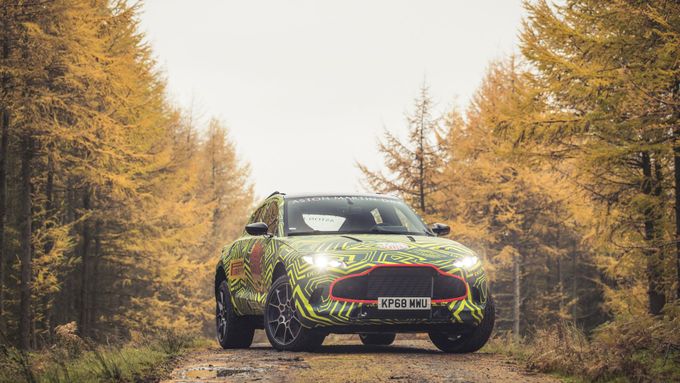 Aston Martin začne za rok vyrábět své první SUV jménem DBX. Zachrání ho od problémů?