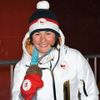Veronika Vítková s bronzovou medailí ze sprintu biatlonistek na ZOH v Pchjongčchangu