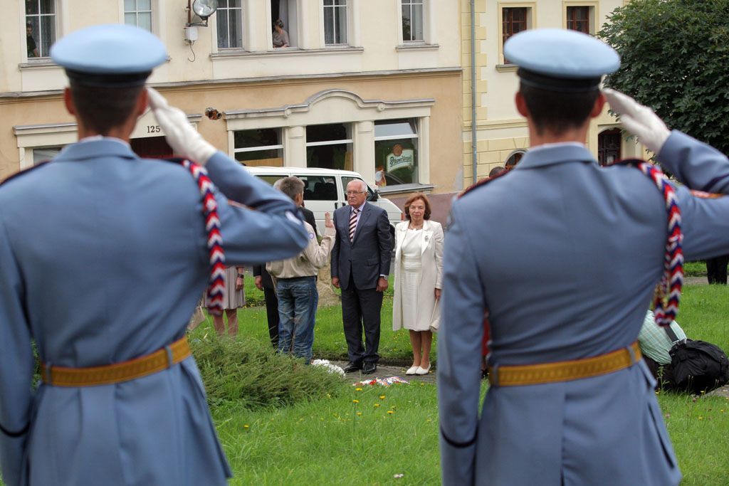 Václav Klaus na návštěvě v Karlovarském kraji