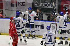 Překvapení kola. Kladno si pěti góly vyšláplo na vedoucí Třinec