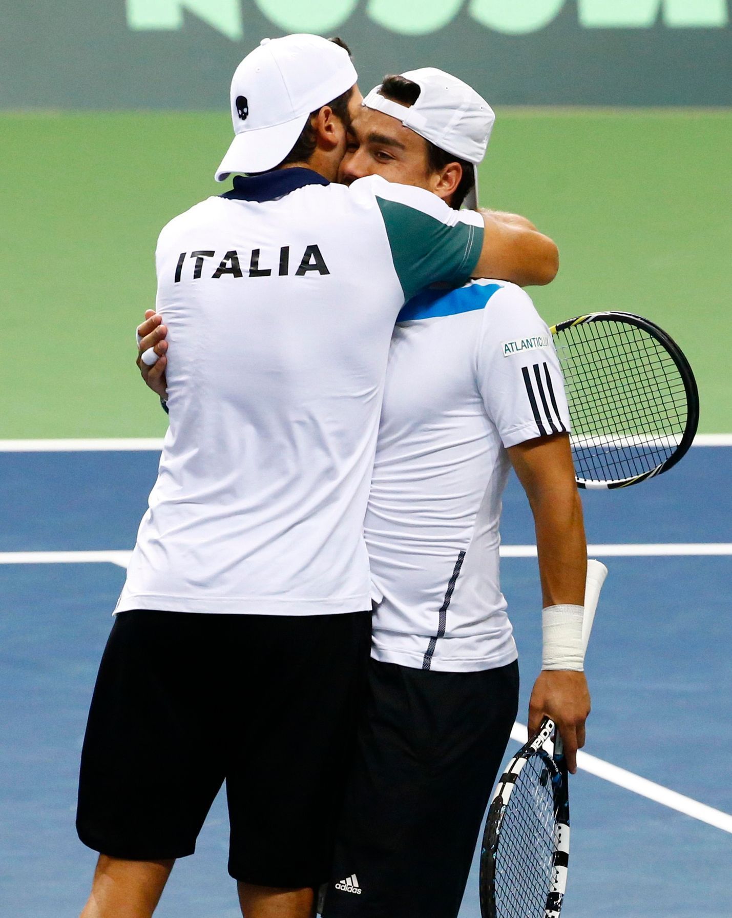 Davis Cup: Fabio Fognini a Simone Bolelli
