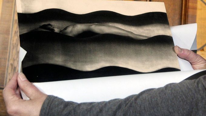 Fotografická klasika české výtvarné avantgardy s názvem Vlna. "Nahota je sama o sobě krásná. Je to krása čistá, prostá, bez přetvářky. Tělo je linie, pohyb, světlo a stín," napsal její autor Drtikol.