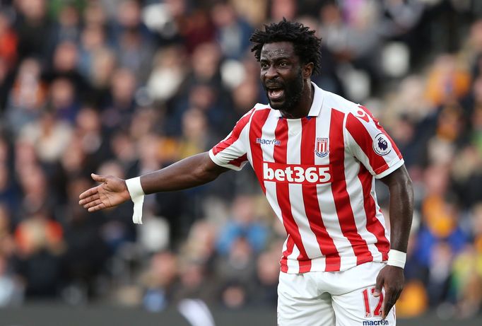 Bony Wilfried v dresu Stoke