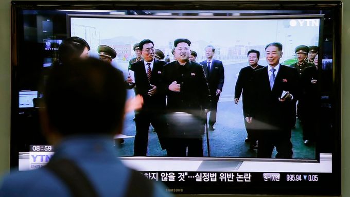 Kim Čong-un v médiích.