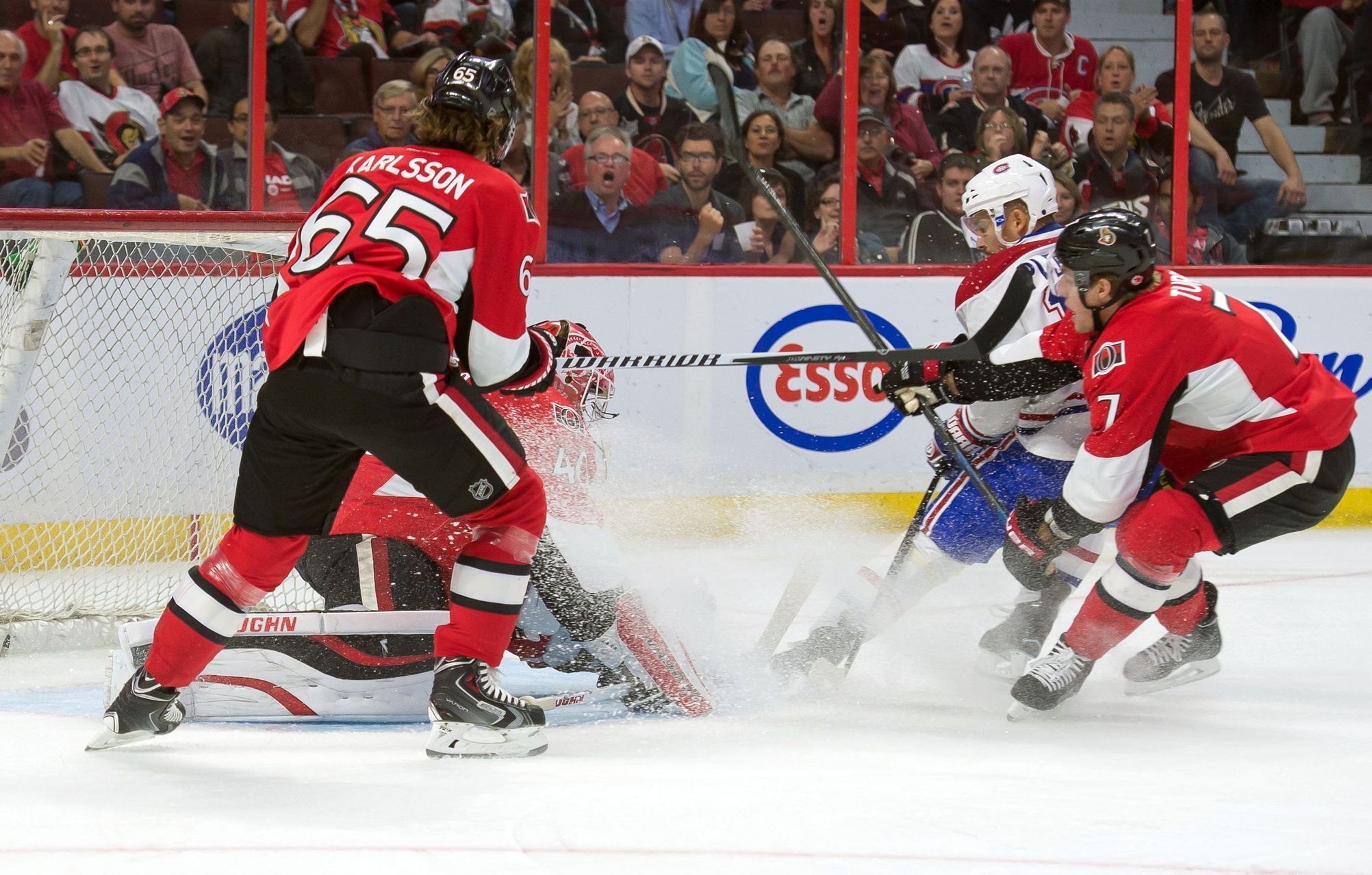 NHL: Preseason-Montreal Canadiens vs. Ottawa Senators (Plekanec)