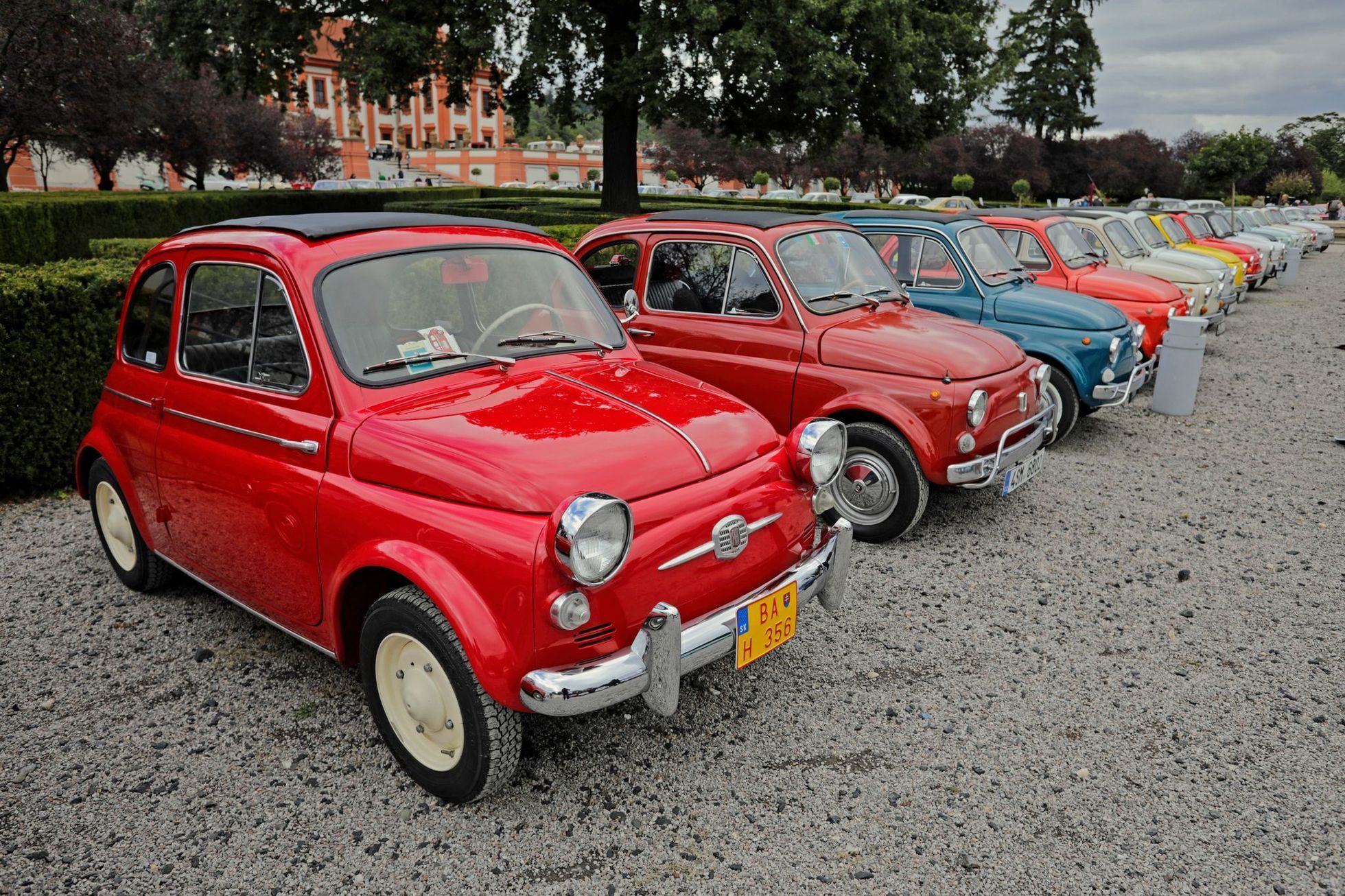 Fiat sraz 125 let Praha