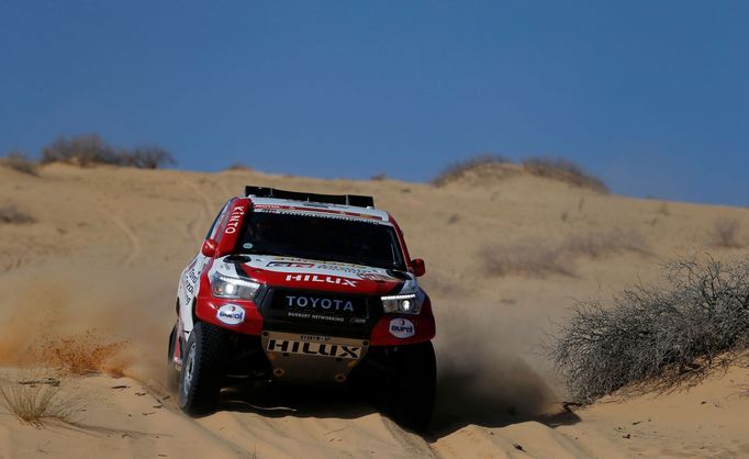 Rallye Dakar 2020, 4. etapa: Fernando Alonso, Toyota