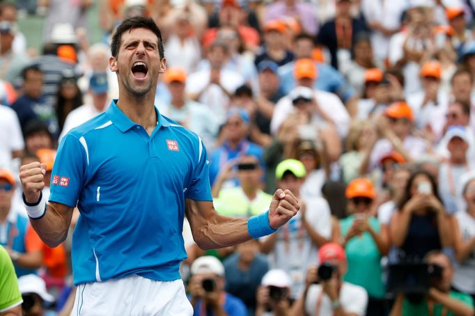 Radost Novaka Djokoviče na Miami Open