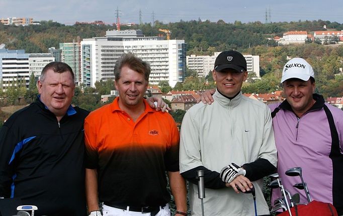 Petr Bendl a Tomáš Jindra, přátelé z golfu i z úřadu.