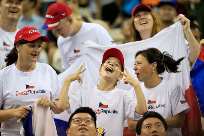 basketbal, MS 2019, Česko - Turecko, čeští fanoušci