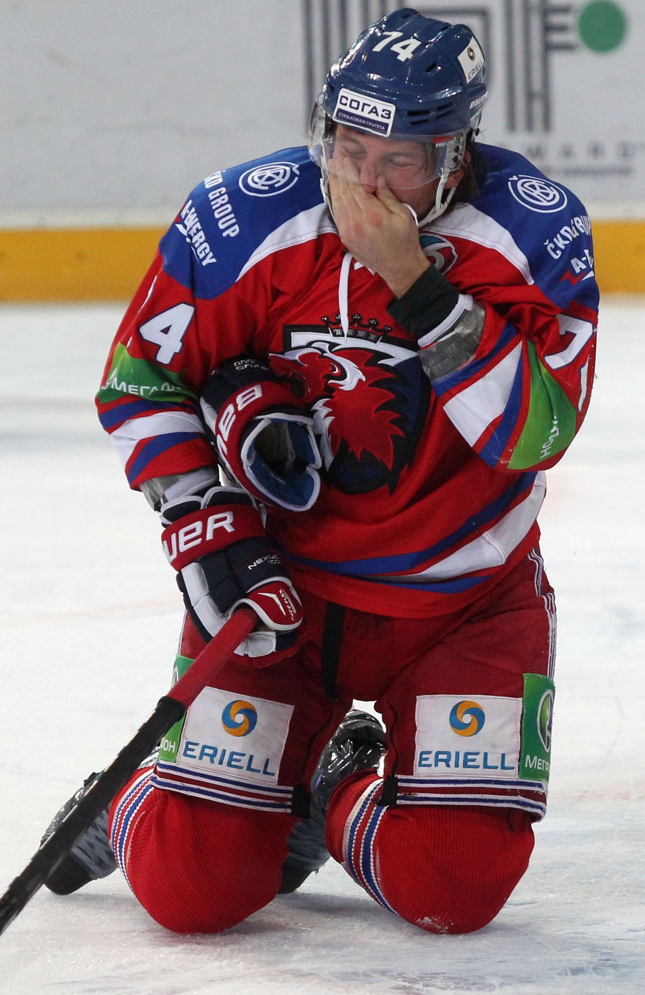 Hokej, KHL, Lev Praha - Dynamo Moskva: Nathan Oystrick
