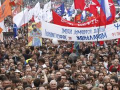 Za přípravu masových demonstrací hrozí Udalcovovi 10 let.