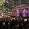 Protesty proti Trumpovi v New Yorku, leden 2017