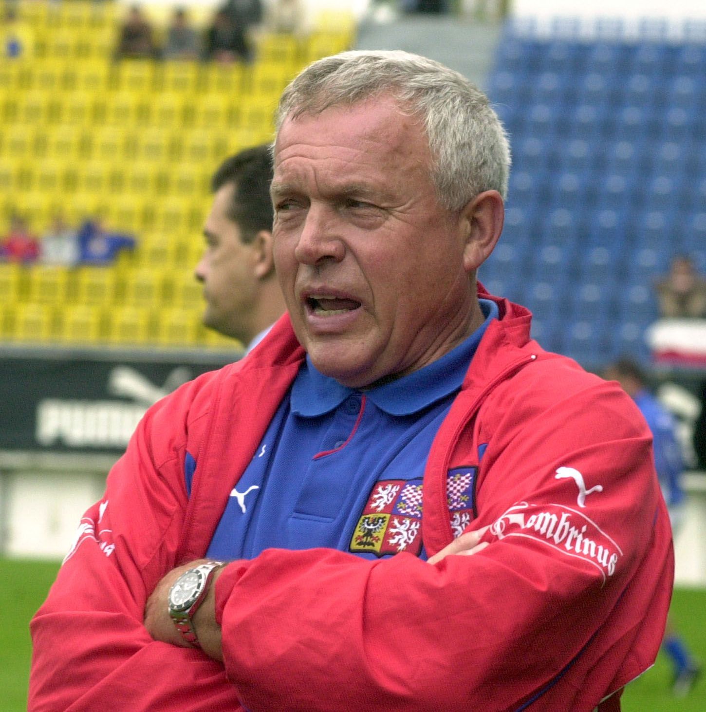 Ivo Viktor jako člen realizačního týmu české fotbalové reprezentace
