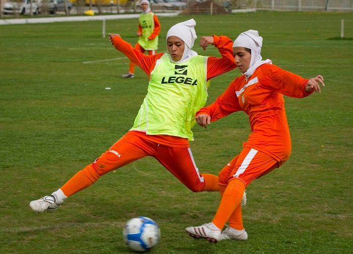 Íránské fotbalistky