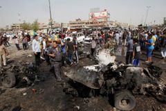 Bagdádem otřásly další výbuchy, teroristé zabili nejméně 63 lidí