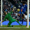 Marouane Fellaini skóruje v utkání Manchester City - Everton