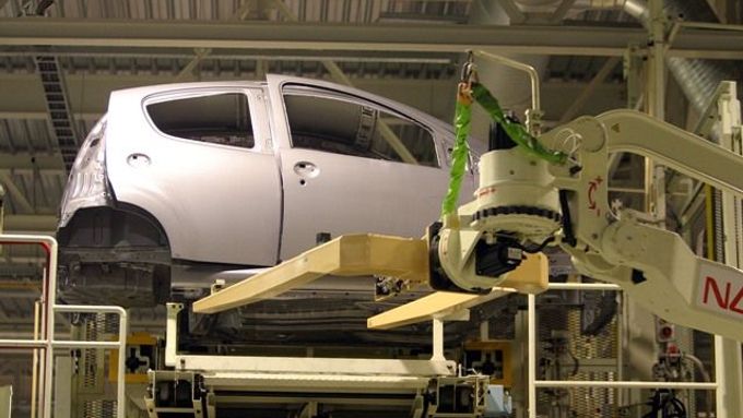 Průmysl táhne hlavně výroba aut.