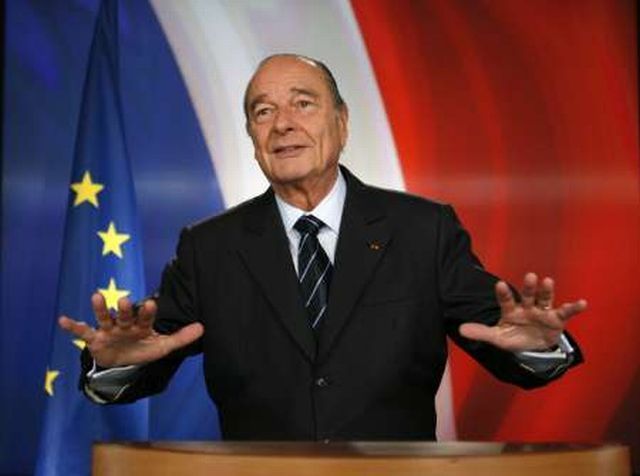 Chirac projev Francie