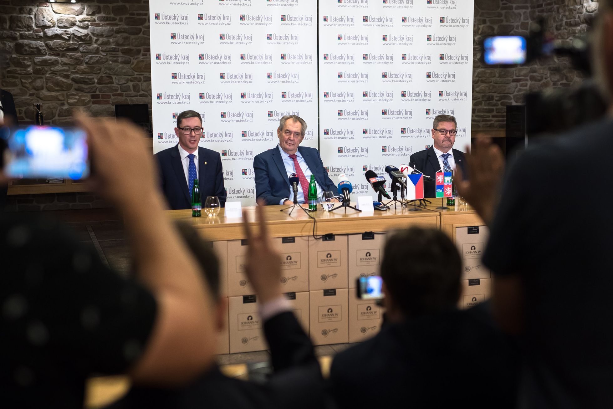 Miloš Zeman, poslední návštěva Ústeckého kraje, obec Lukavec