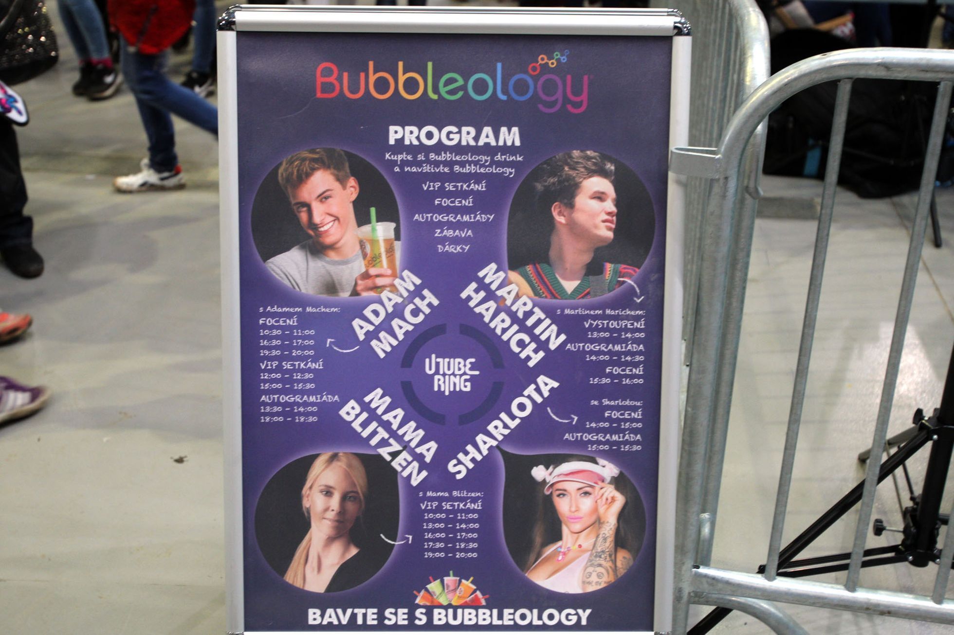 You Tubeři v Letňanech