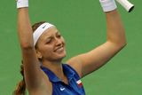 Hlavním kamenem úspěchu byla v lošnkém finále Petra Kvitová, jež si ve svých dvou finálových utkáních vedla skvěle a obě vyhrála.