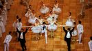 Dancers perform during the opening ceremony of the Opera Ball in Vienna