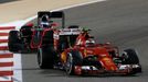 F1, VC Bahrajnu 2015: Kimi Räikkönen, Ferrari a Fernando Alonso, McLaren