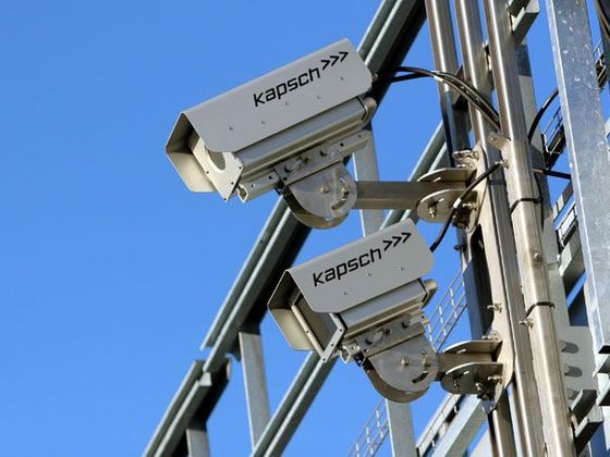 Systém výběru mýtného firmy Kapsch