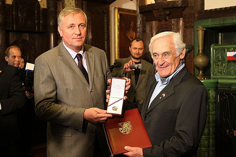 Milan Paumer dostal plaketu