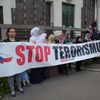 Muslimové v pražském katolickém chrámu