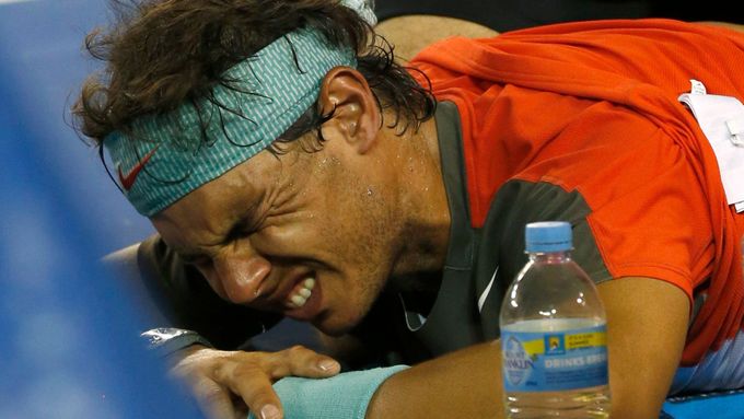 Podívejte se obrazem na finále Australian Open, v němž Stanislas Wawrinka porazil Rafaela Nadala