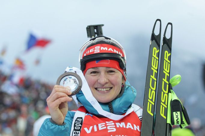 SP Ruhpolding 2018, hromadný závod: Veronika Vítková