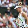 Alison Riskeová ve čtvrtfinále Wimbledonu 2019