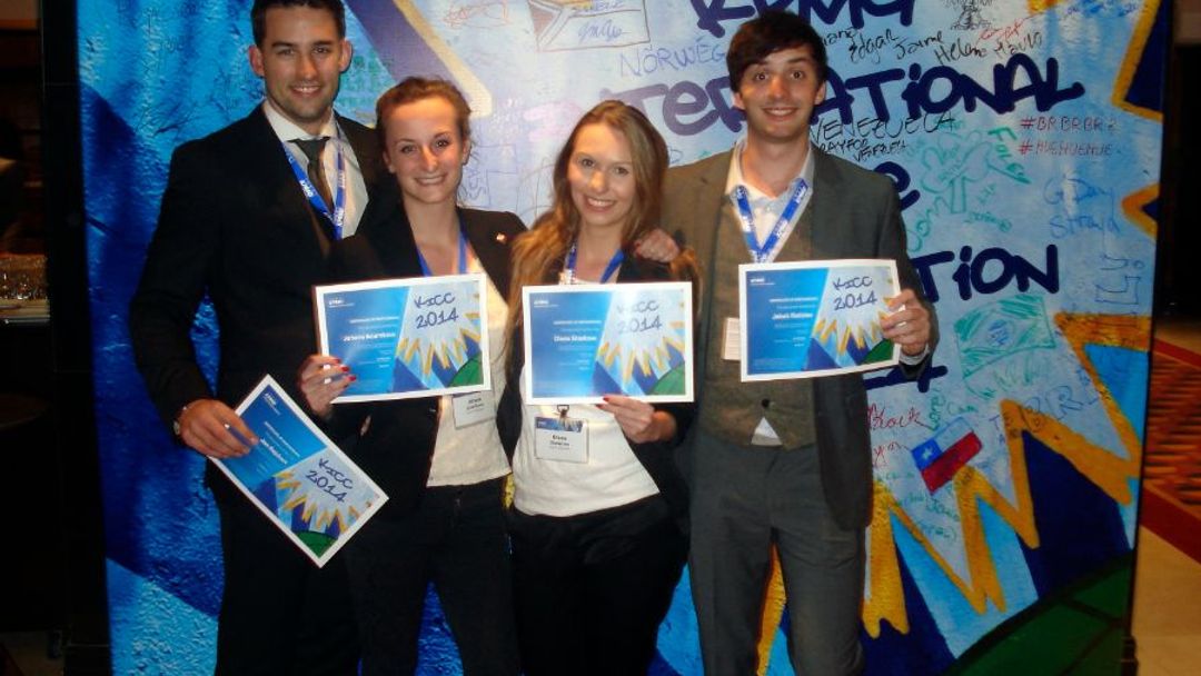 Studenti VŠE skončili v KPMG International Case Competition těsně pod stupni vítězů