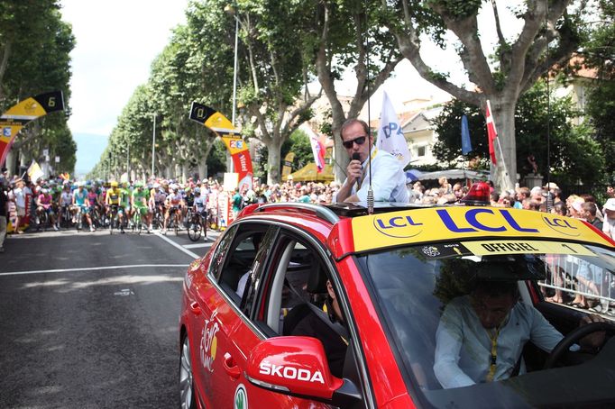 Škodovka ředitele Tour de France ředitele Christiana Prudhomma