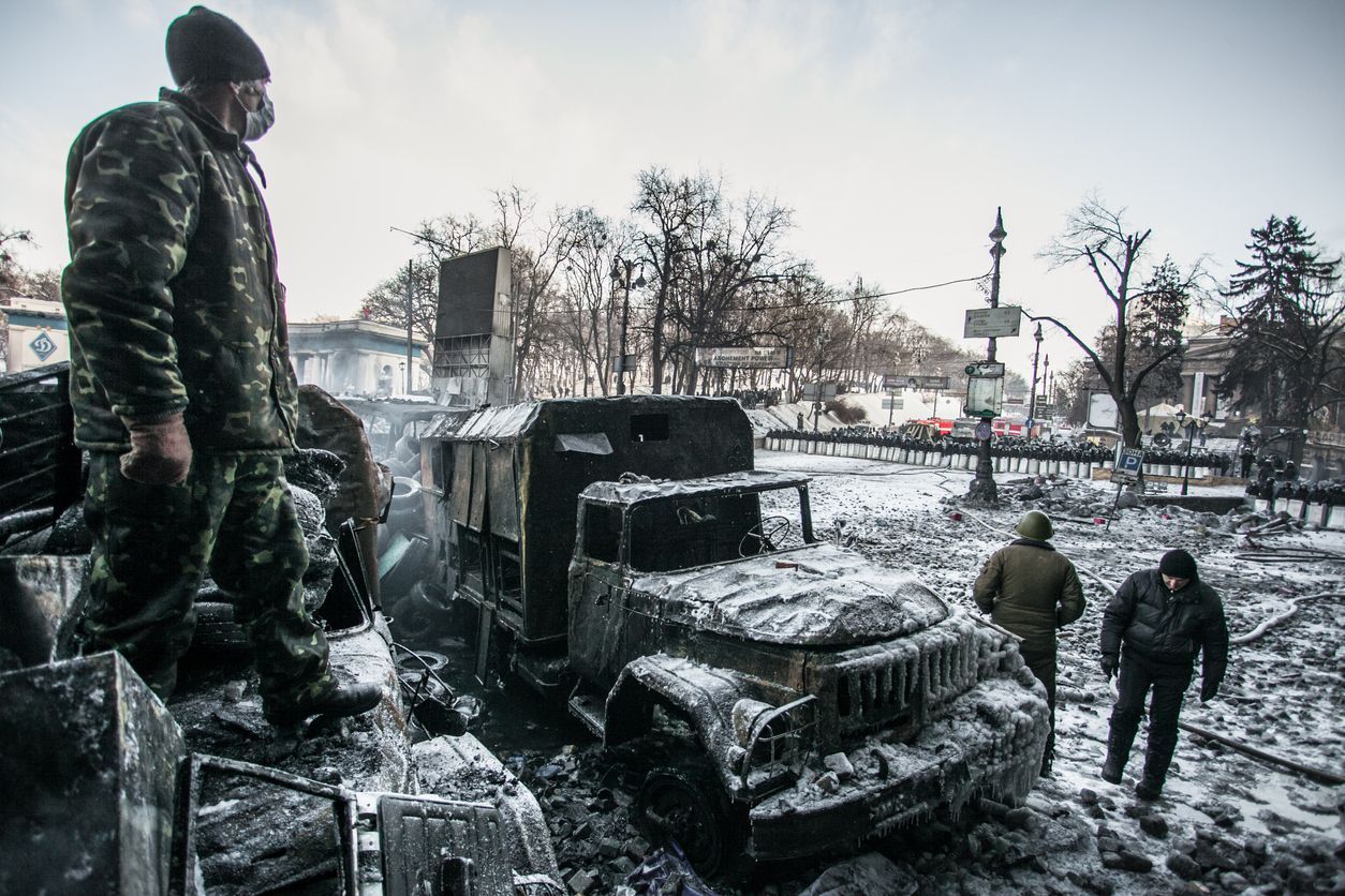 Fotogalerie/ Uběhlo 5 let od masakru na ukrajinském Majdanu / iStock