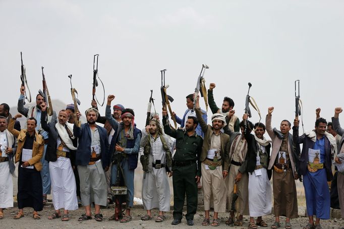 Vzbouřenci v Jemenu loajální Husíjům.