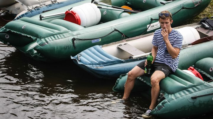 Vodáci nedostanou pokutu za mírné množství alkoholu v krvi, novelu podepsal prezident; Zdroj foto: Vojtěch Marek