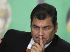 Ekvádorský prezident Rafael Correa