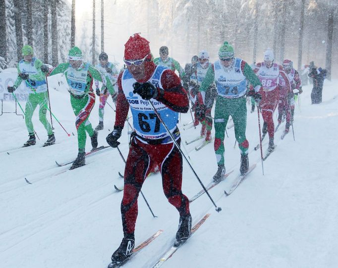 Téměř nekonečnou řadu zahraničních účastníků Jizerské 50 zastupuje také Němec Meiko Hömke (67)